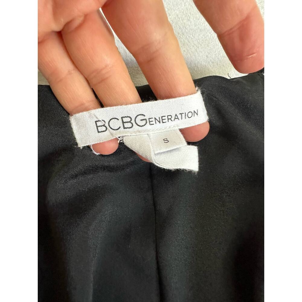 BCBGeneration Woman's Flounce Mini Dress Size Small - Picture 4 of 5
